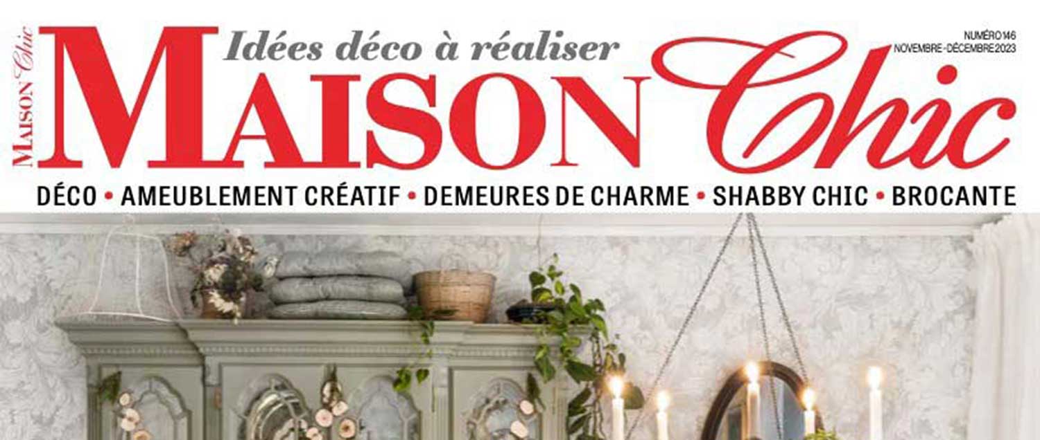 Article dans Maison Chic N°146