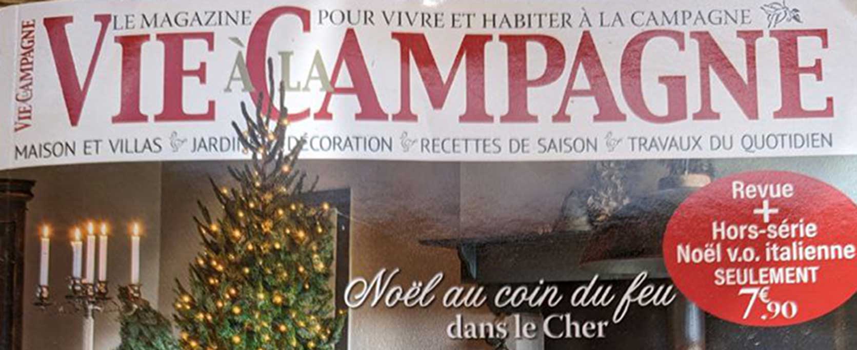 Article dans Vie à la campagne